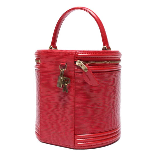 LOUIS VUITTON 正品复古手提包化妆包 Epi Cannes M48037