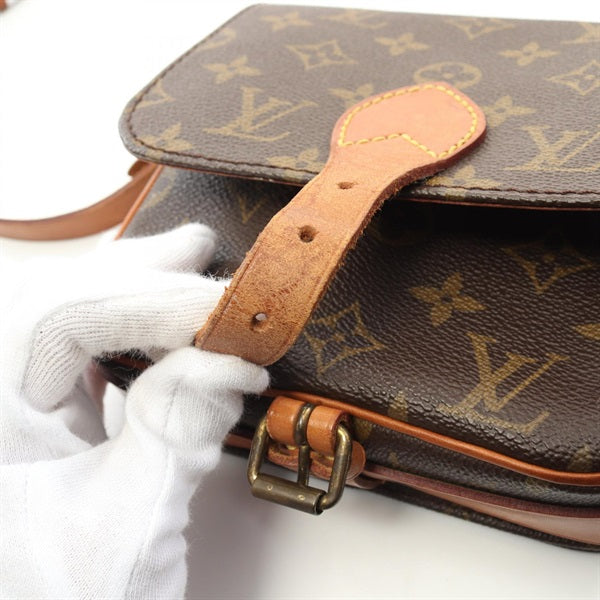 LOUIS VUITTON Monogram Cartouchi?re PM Shoulder Bag M51254