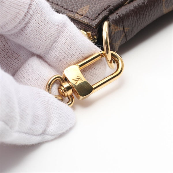 LOUIS VUITTON Monogram Mini Pochette Accessoires Handbag M58009