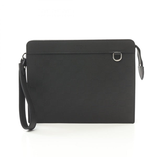 LOUIS VUITTON Monogram Stand Pouch Clutch Bag N60450