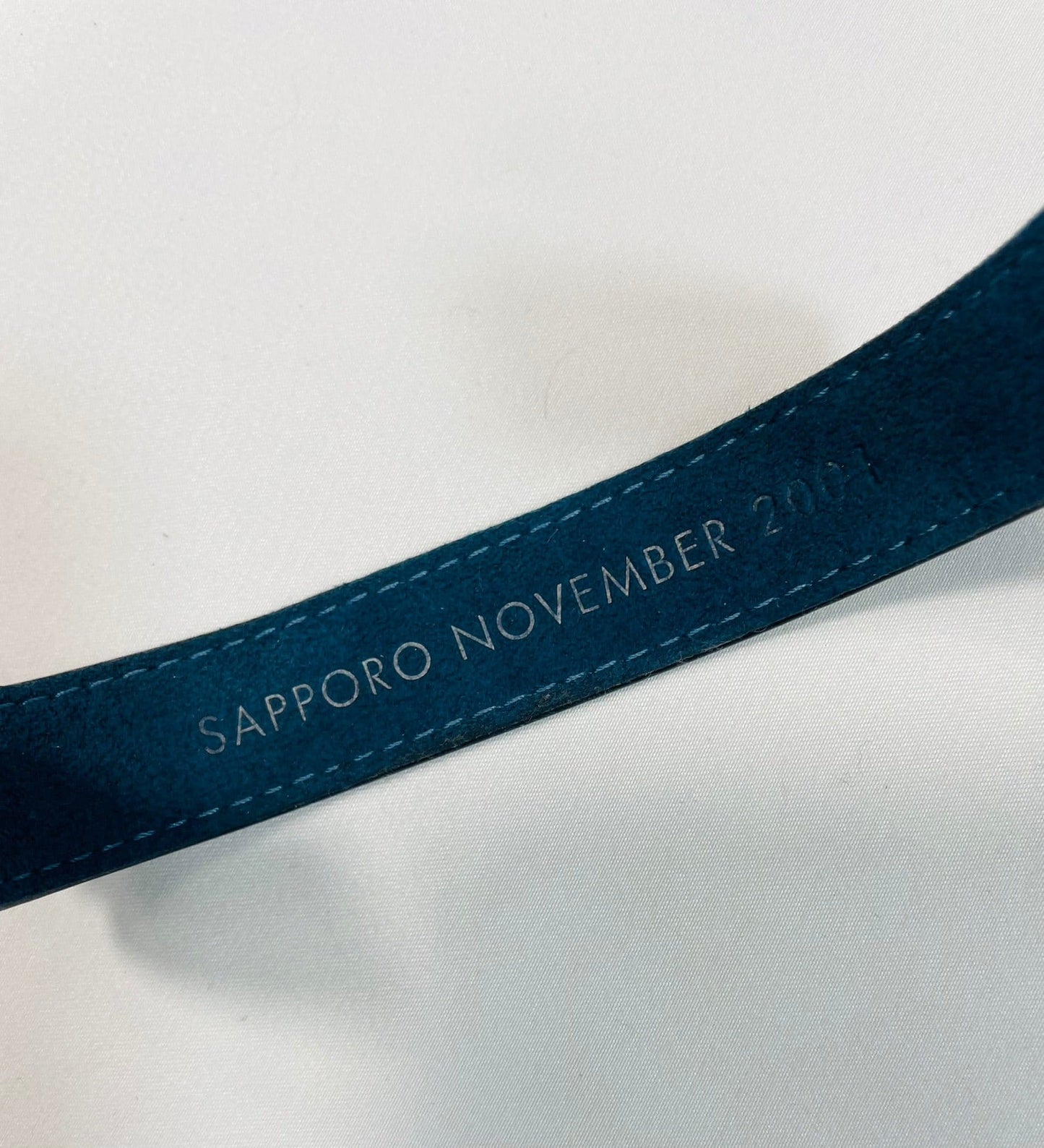 LOUIS VUITTON Authentic VIP Bracelet Sapporo Japan 2001 Damier Vernis