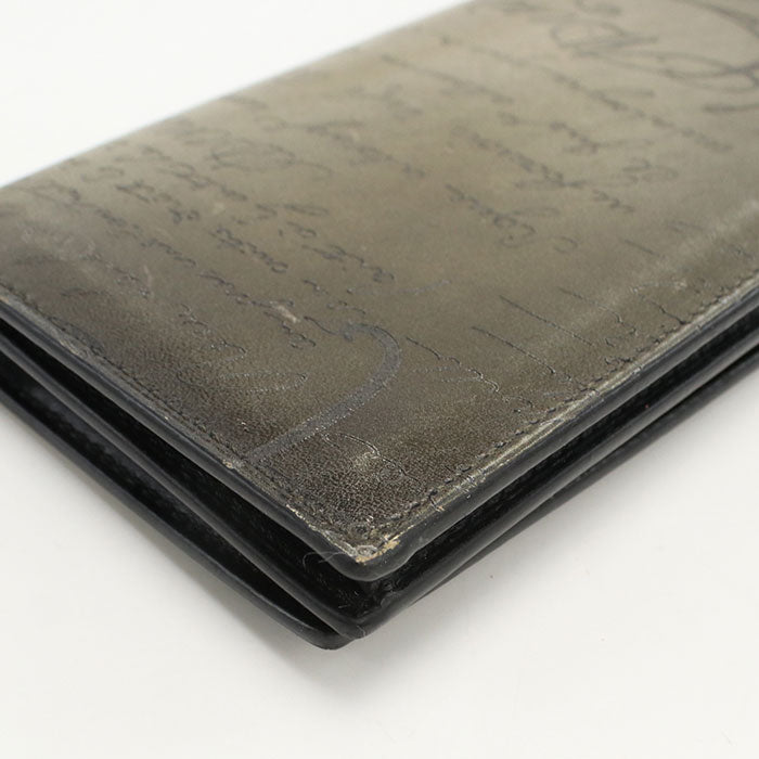 Berluti Santal Flap Long Wallet Purse folio / Venetian leather Men
