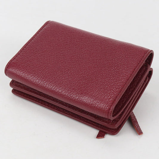 BALENCIAGA Tri-fold wallet Edge City 470059 Three fold wallet Calfskin Women