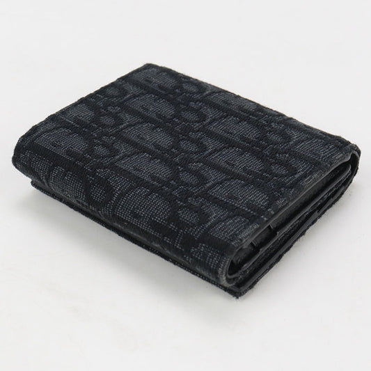 DIOR Oblique 2ESBH081YSE Tri-fold wallet / Jacquard Men