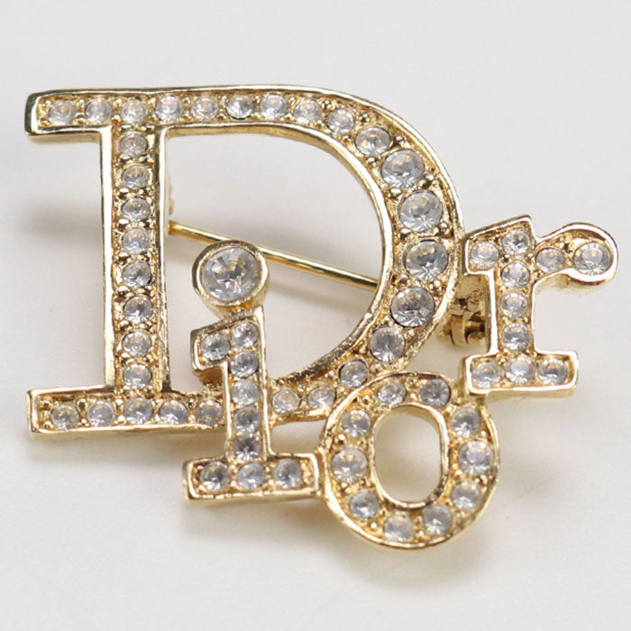 DIOR logo CD93173 Brooch Rhinestone / Rhinestone Logo Brooch Women