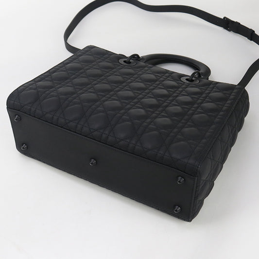 DIOR Large Lady DIOR Tote bag / ultra matte / Calfskin Women