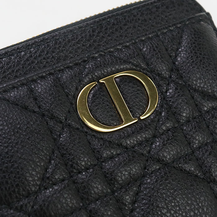 DIOR Lavender Wallet DIOR Caro S5177 UWHC M900 Coin Pocket Calfskin / Lavender Wallet Women