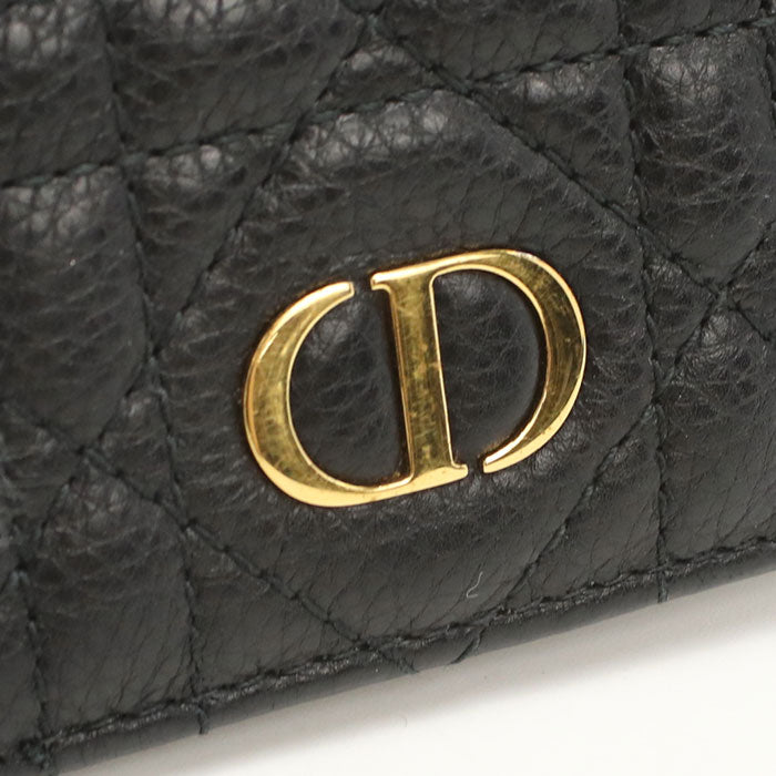 DIOR Bifold Wallet DIOR Caro Folded wallet leather Women