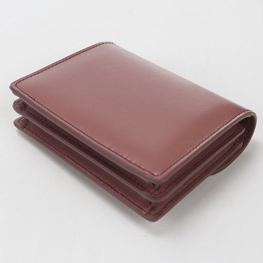 CELINE Business card holder Triomphe 10N063FOZ name card holder leather Women's