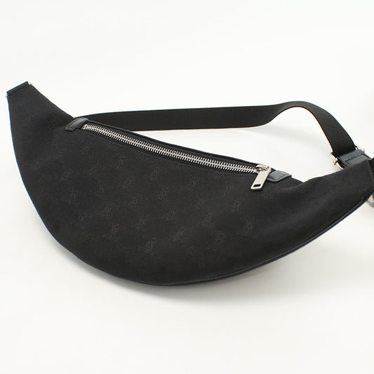CELINE Belt bag Triomphe body bag canvas Men