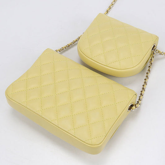 CHANEL Chain Matrasse Shoulder bag / lambskin 28034267 Women