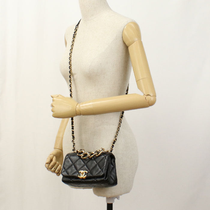 CHANEL Chain Shoulder bag Matrasse NPT9K2NL Diagonal shoulder bag lambskin Women
