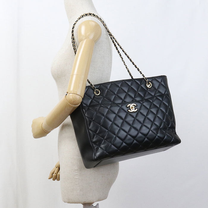 CHANEL Chain Matrasse Shoulder bag / lambskin AEH0N1K8 Women