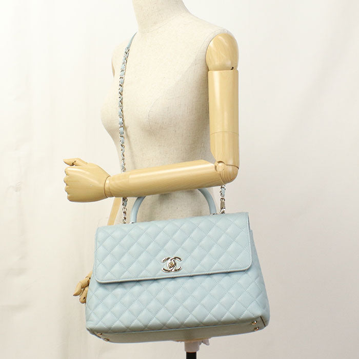 CHANEL coco handle 29 Matrasse A92991 Handbag / caviar A8J87799 Women