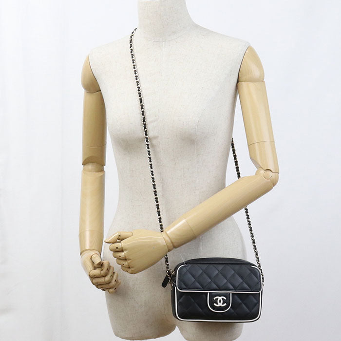 CHANEL Chain Matrasse Diagonal Shoulder bag lambskin X4K5K7X8 Women