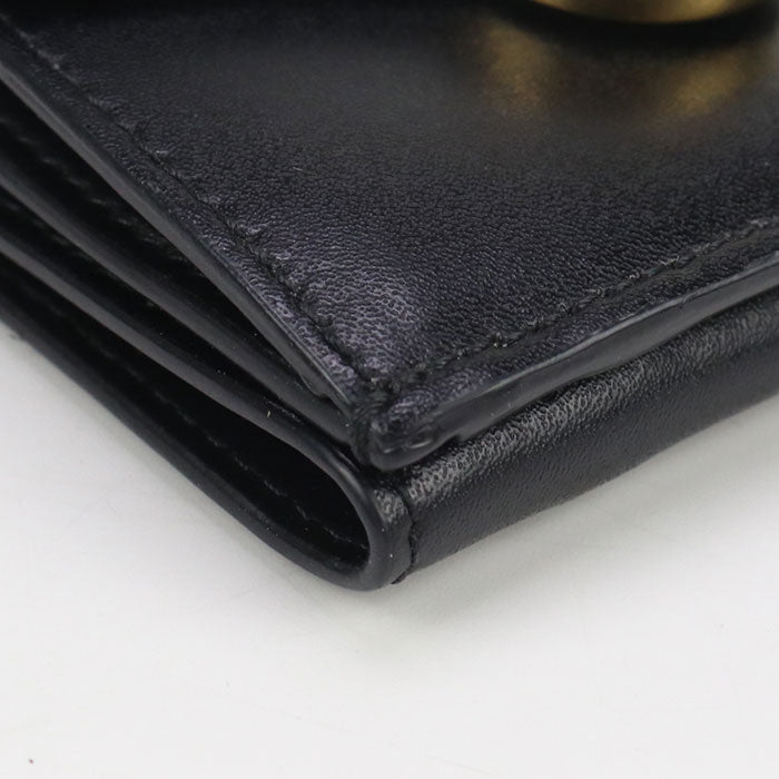 FENDI Micro Tri-Fold Wallet F is Fendi FE86771 Three fold wallet leather / Micro Tri-Fold Wallet Women