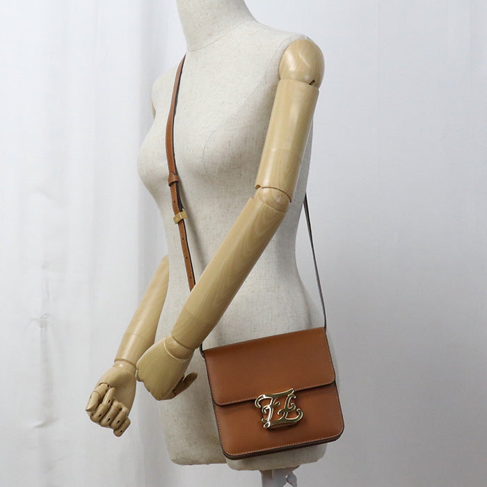 FENDI Shoulder bag curligraphy FE90591 Shoulder bag leather / Shoulder bag Women