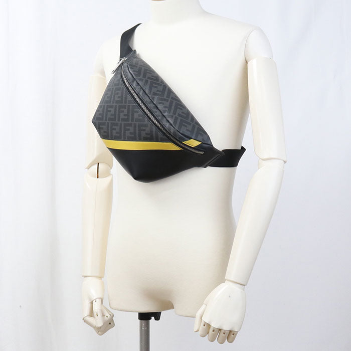 FENDI Belt bag Diagonal 7VA434 body bag PVC Men