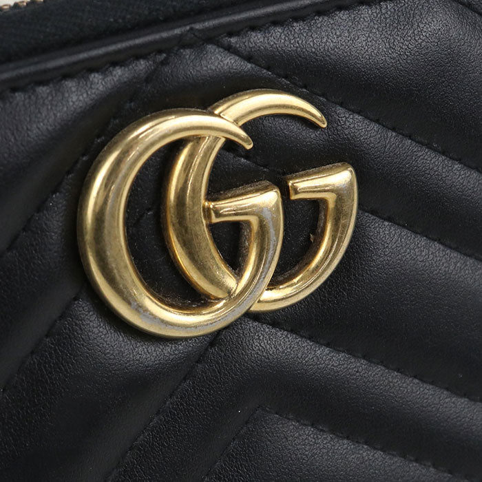 GUCCI Zip around wallet GG Marmont 443123 PurseZip Around leather Women's