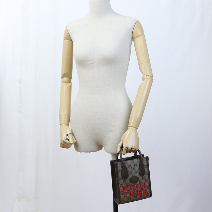 GUCCI 2WAY handbag Interlocking G GU82824 Tote bag GG Supreme / 2WAY handbag Women