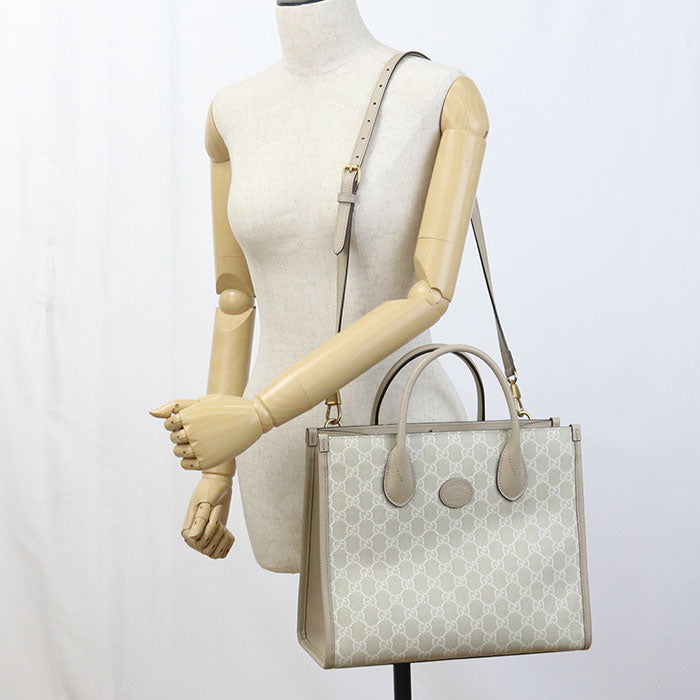 GUCCI 2WAY Interlocking G GU89008 Tote bag GG Supreme / 2WAYTote bag Women