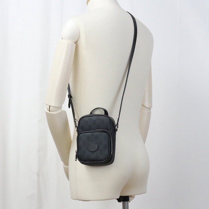 GUCCI Interlocking G GU92655 Shoulder bag GG Supreme Canvas / Shoulder bag Men