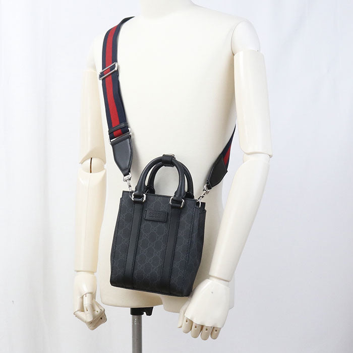 GUCCI 2WAY Mini Tote bag GG Supreme 696010 Handbag GG Supreme / leather Men