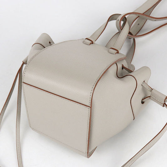 LOEWE Hammock Drawstring Mini Handbag Calfskin Women