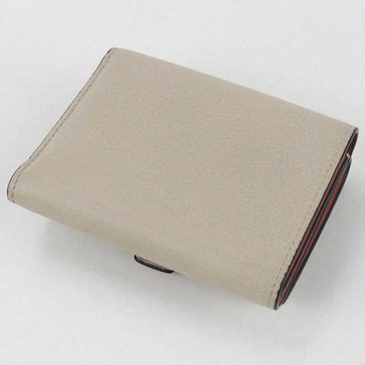LOEWE Trifold wallet anagram Three fold wallet Calfskin Women's