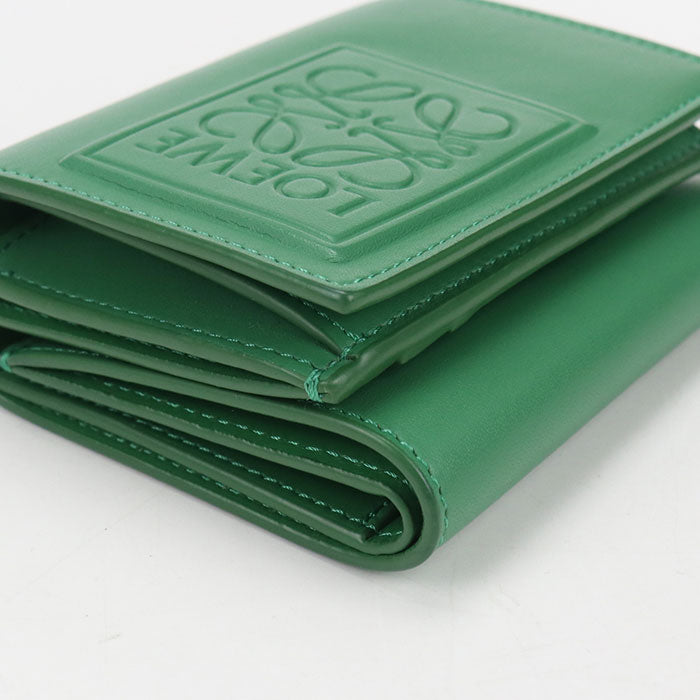 LOEWE Trifold wallet anagram Tri-fold wallet Calfskin Women's