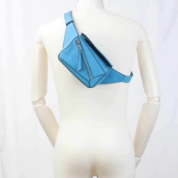 LOEWE Bumbag Mini puzzle body bag Calfskin Men