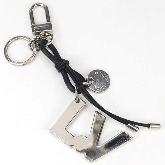 LOUIS VUITTON Porte-Cles LV Rope M66497 Key ring metal / leather Men
