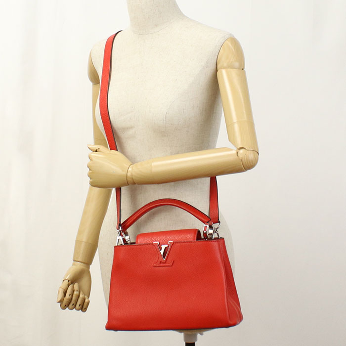 LOUIS VUITTON Capusine BB Taurillon Clemence LV95304 Handbag / Capusine BB Women
