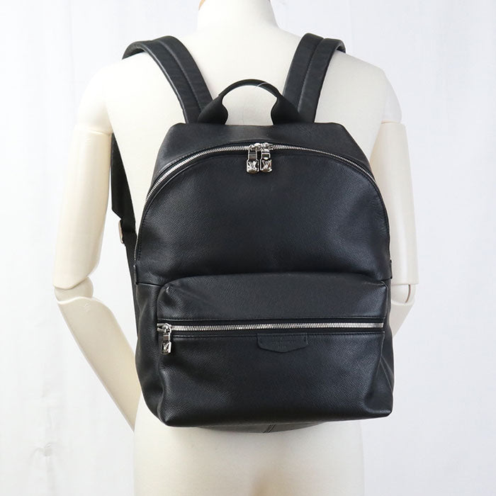 LOUIS VUITTON Discovery backpack Taiga M33451 Backpack leather Men's