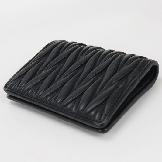 MIUMIU Materasse 5MV204 AFPP F0002 Bifold Wallet leather Women