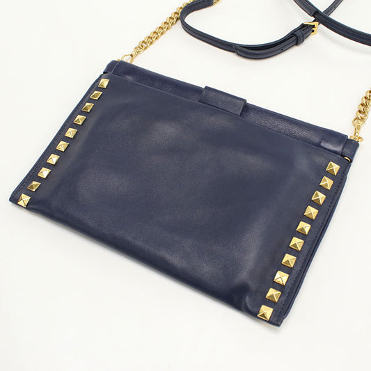MIUMIU 2WAYChain Shoulder bag 5BH356 2A8P F0016 Diagonal Shoulder bag Calfskin Women