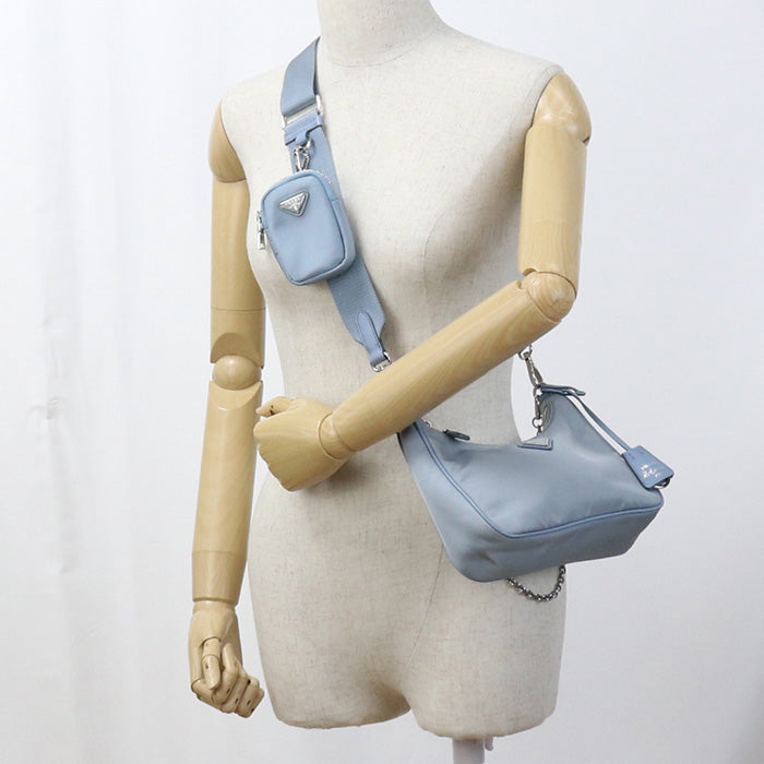 PRADA 2WAY 1BH204 Shoulder bag / recycled polyamide Women