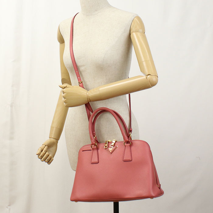 PRADA 2WAY handbag Safiano leather PR94296 Handbag leather / 2WAY handbag Women