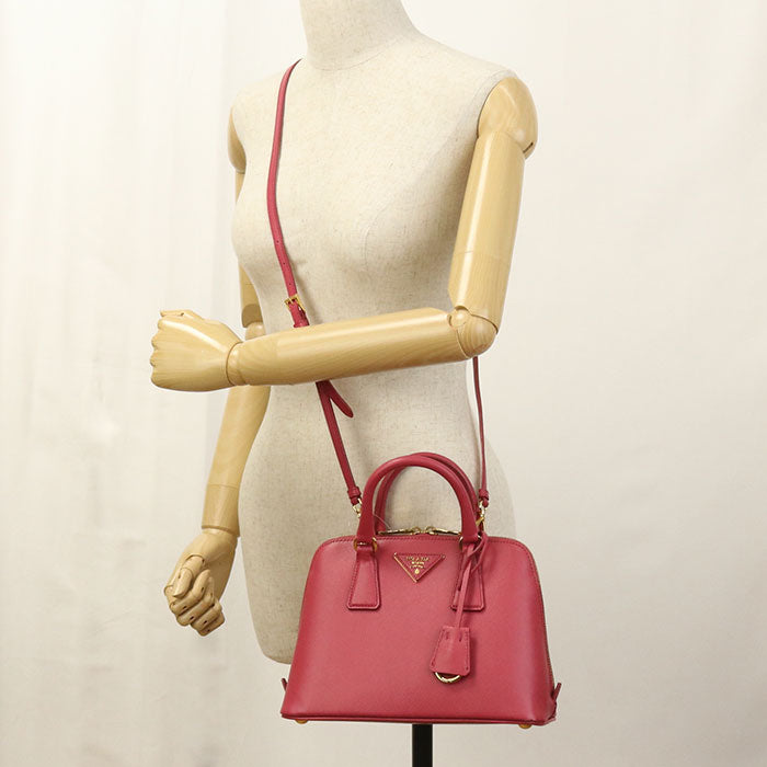 PRADA 2WAY Safiano leather PR94748 Handbag leather / 2WAY handbag Women
