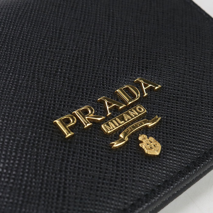 PRADA Saffiano Multicolor Wallet 1MV204 Folded wallet leather Women