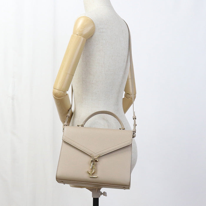 SAINT LAURENT Medium top handle Cassandra SL88880 Handbag Calfskin / Medium top handle Women