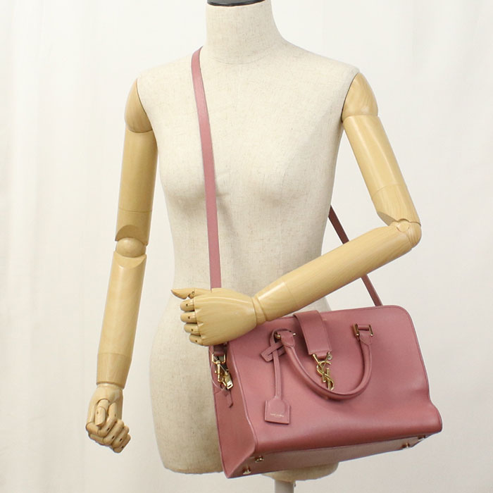 SAINT LAURENT 2WAY handbag Baby mosquito bus SL91329 Handbag leather / 2WAY handbag Women