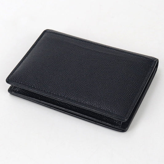 SAINT LAURENT Card Case 361730 name card holder leather Men