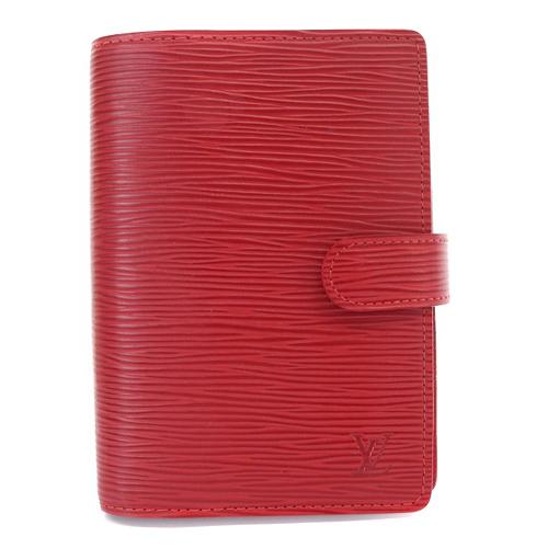 LOUIS VUITTON 正品复古 Epi Agenda 红色 R20057