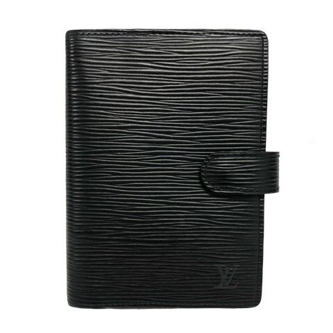 LOUIS VUITTON 正品复古 R20052 Agenda PM Epi 黑色