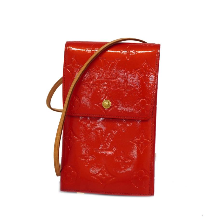 LOUIS VUITTON Authentic Vintage Shoulder Bag Vernis Walker M91153 Red