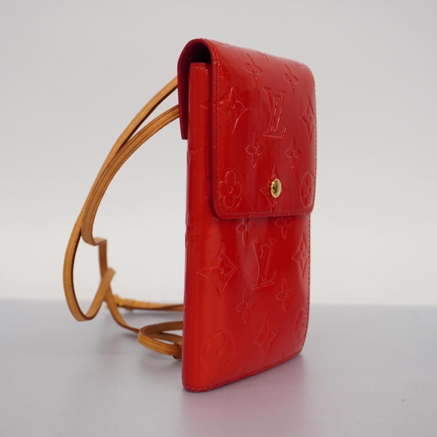 LOUIS VUITTON Authentic Vintage Shoulder Bag Vernis Walker M91153 Red