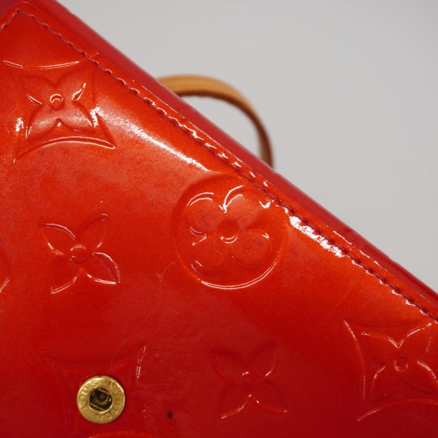 LOUIS VUITTON Authentic Vintage Shoulder Bag Vernis Walker M91153 Red