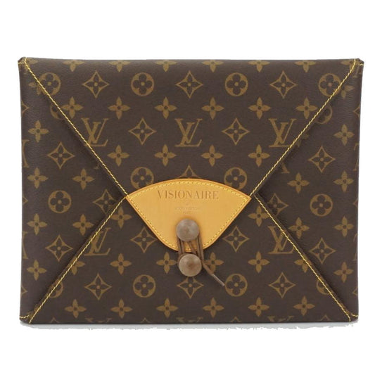 LOUIS VUITTON 正品复古 M99045 Visionaire No18 100 周年 2500 限量字母手拿包