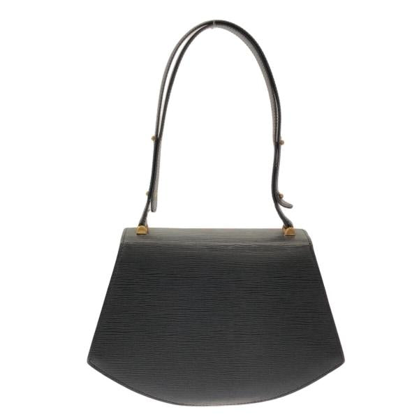 LOUIS VUITTON Authentic Vintage Shoulder Bag Epi Tilsit M52482 Black